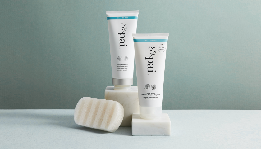 Pai Skincare's Gentle Genius Body Wash and Calming Body Cream