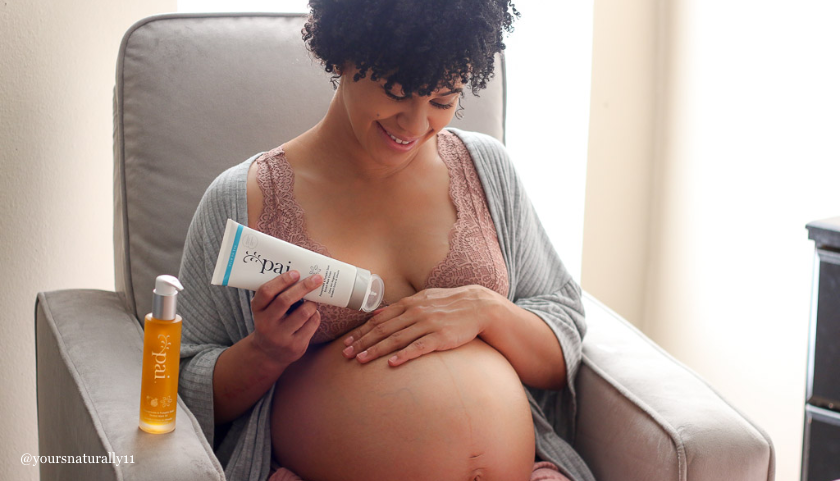 @yoursnaturally11 and Pai Pomegranate & Pumpkin Seed Stretch Mark System