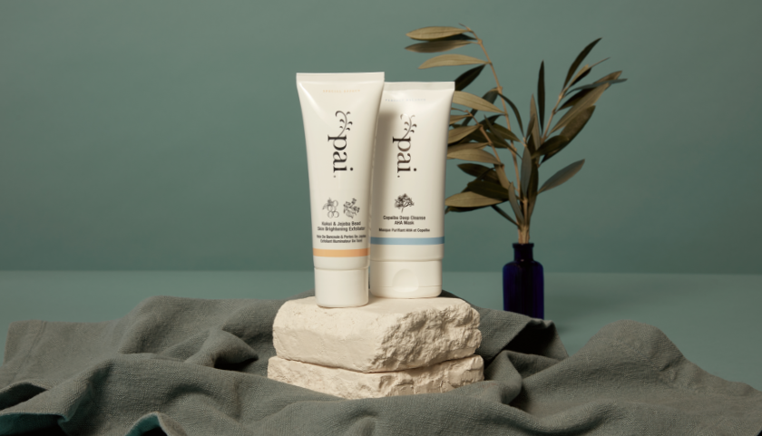 Pai Skincare Kukui & Jojoba Bead Skin Brightening Exfoliator & Copaiba Deep Cleanse AHA Mask